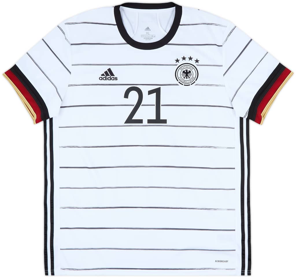 2020-21 Germany Home Shirt Gundogan #21 - 8/10 - (S)