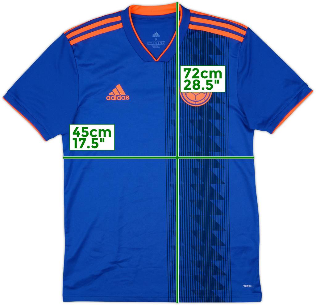 2018-19 Colombia Away Shirt - 10/10 - (S)