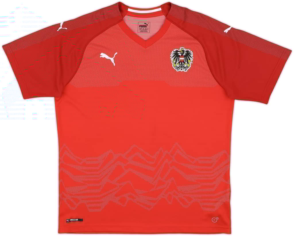 2018-19 Austria Home Shirt - 8/10 - (XL)