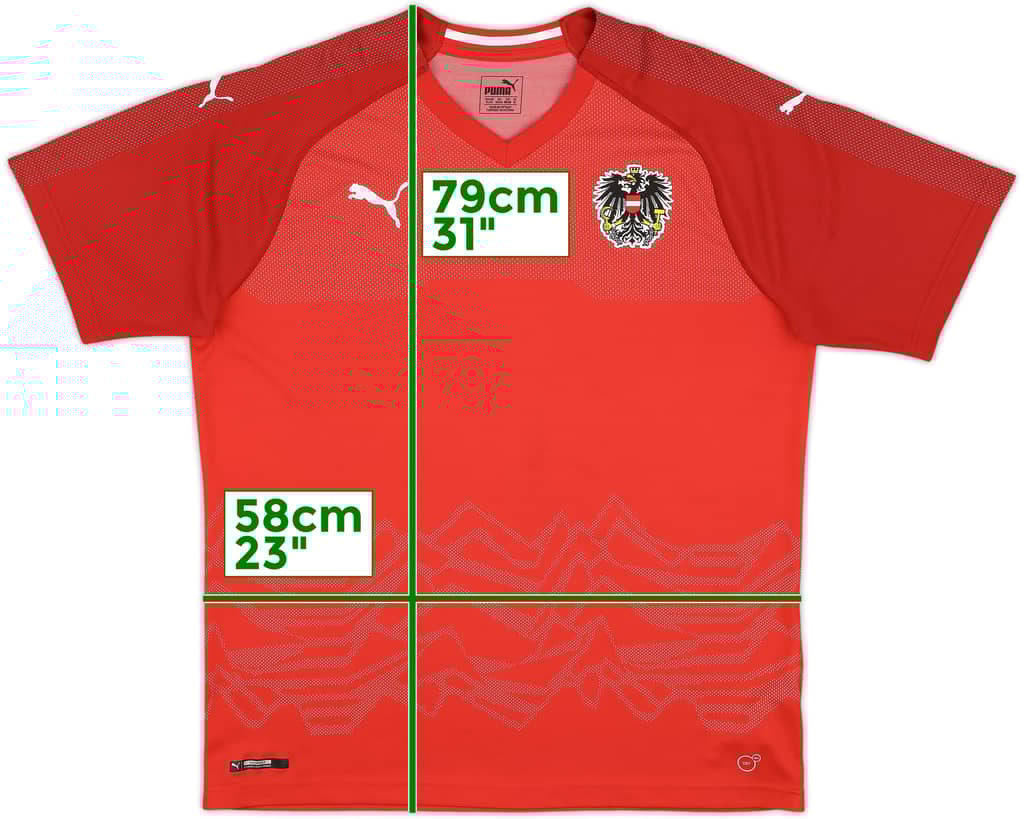 2018-19 Austria Home Shirt - 8/10 - (XL)