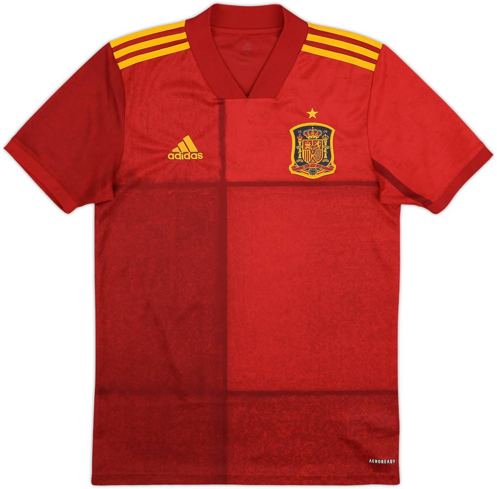 2020-21 Spain Home Shirt - 9/10 - (S)