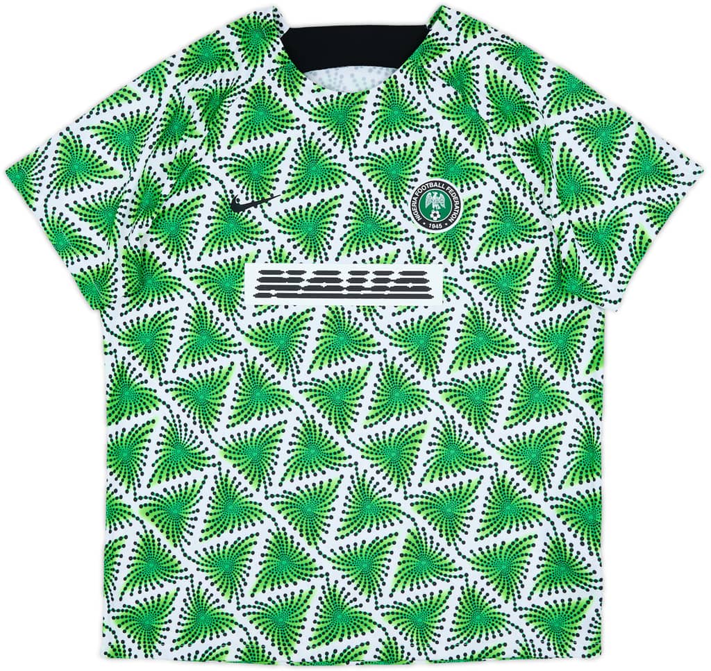 2022-23 Nigeria Nike Pre-Match Training Shirt - 8/10 - (XXL)