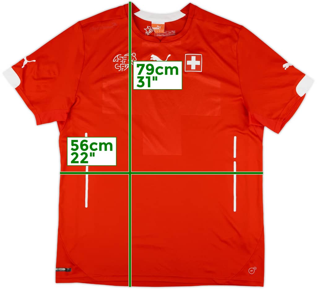 2014-15 Switzerland Home Shirt - 8/10 - (XL)