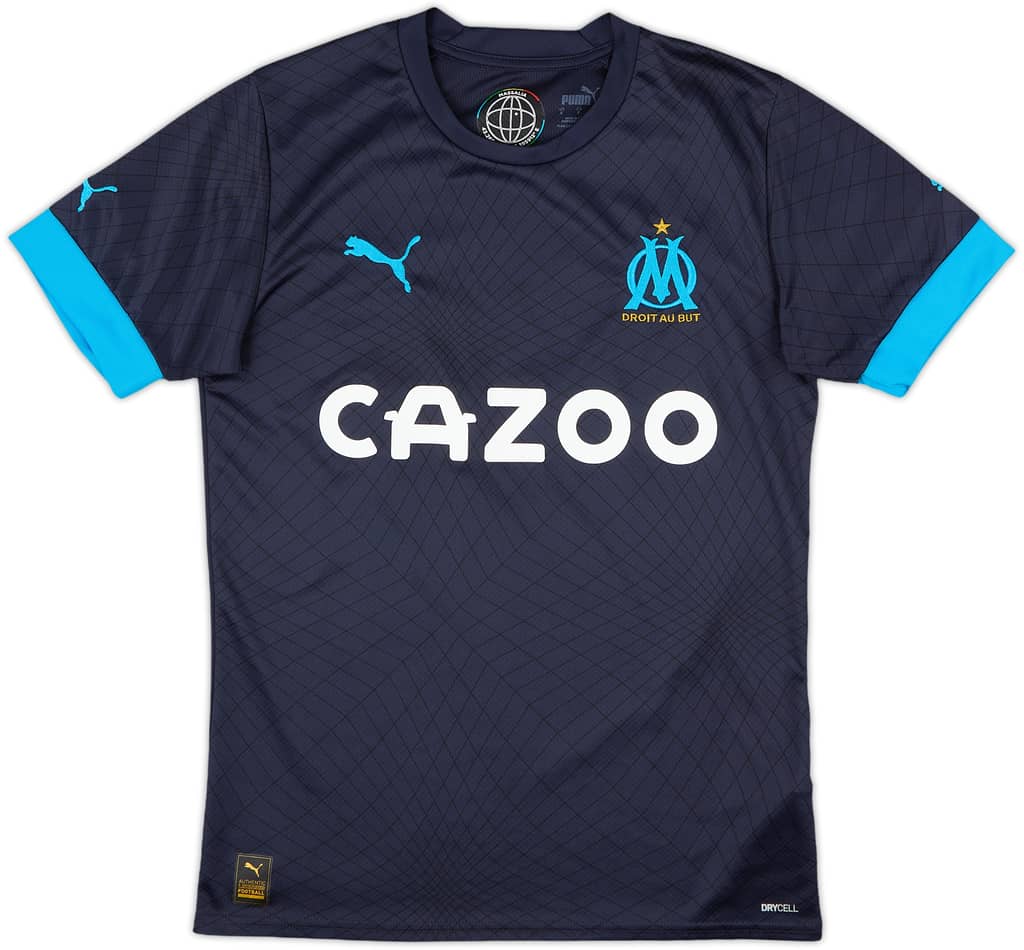 2022-23 Olympique Marseille Away Shirt - 10/10 - (S)