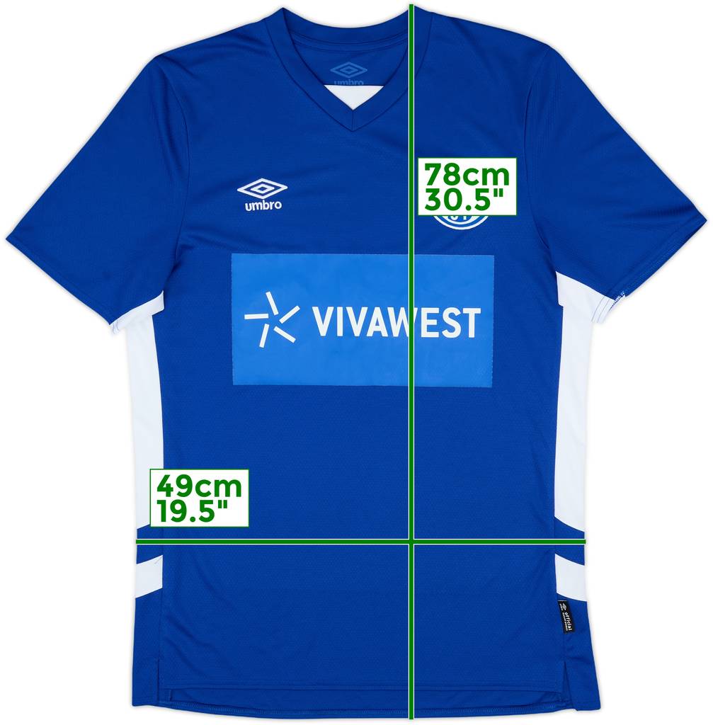 2021-22 Schalke Home Shirt - 10/10 - (L)