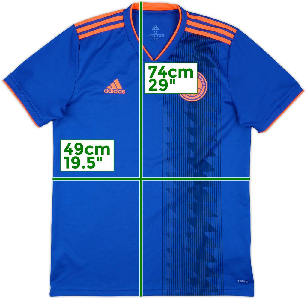 2018-19 Colombia Away Shirt - 10/10 - (M)