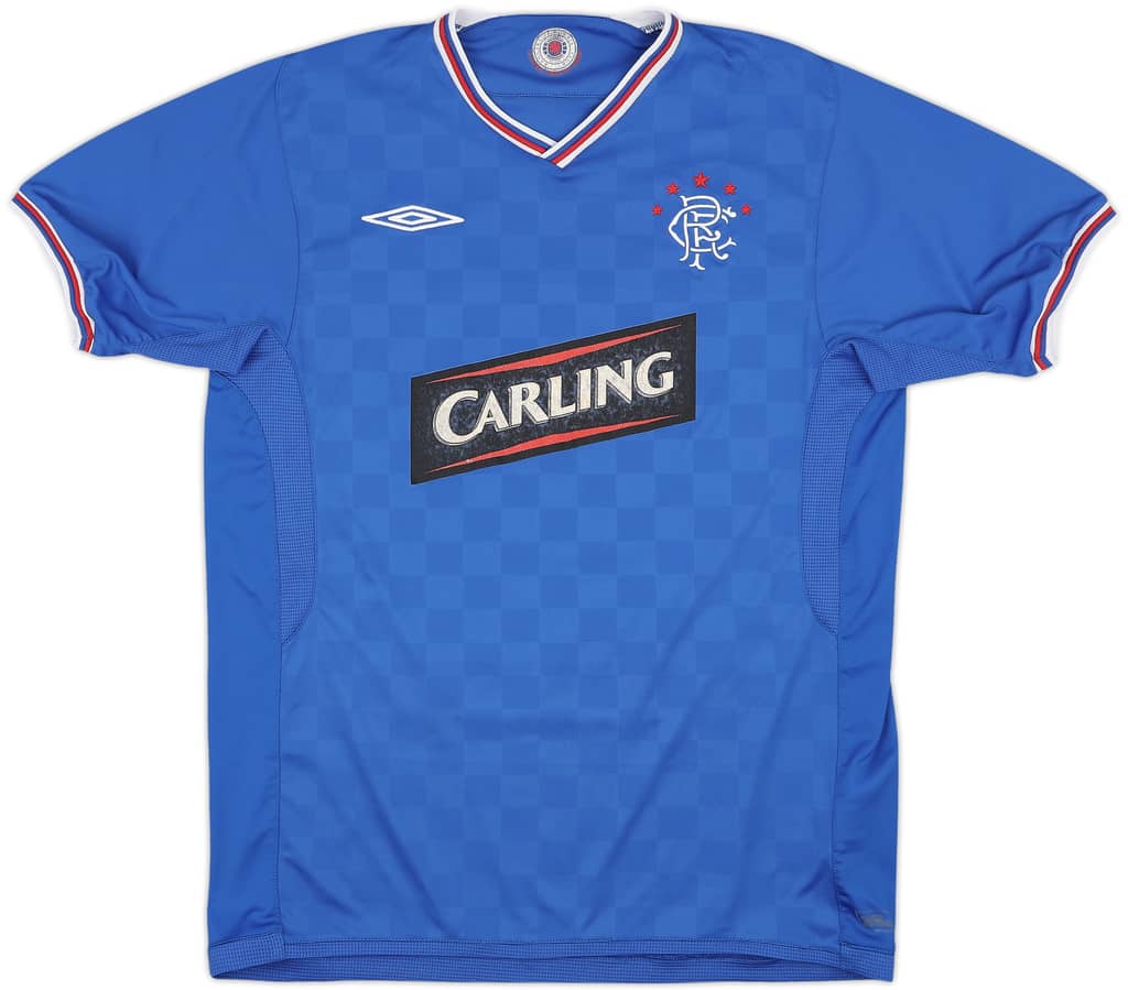 2009-10 Rangers Home Shirt - 6/10 - (M)