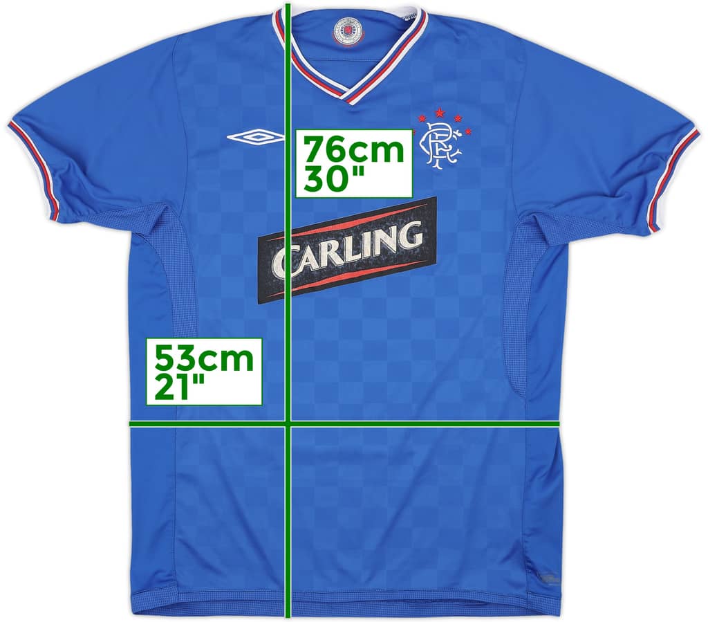 2009-10 Rangers Home Shirt - 6/10 - (M)