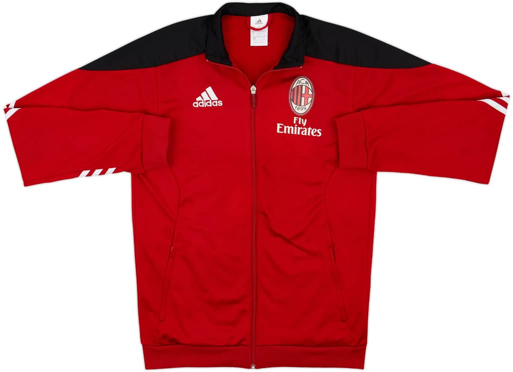 2016-17 AC Milan adidas Track Jacket - 7/10 - (S)