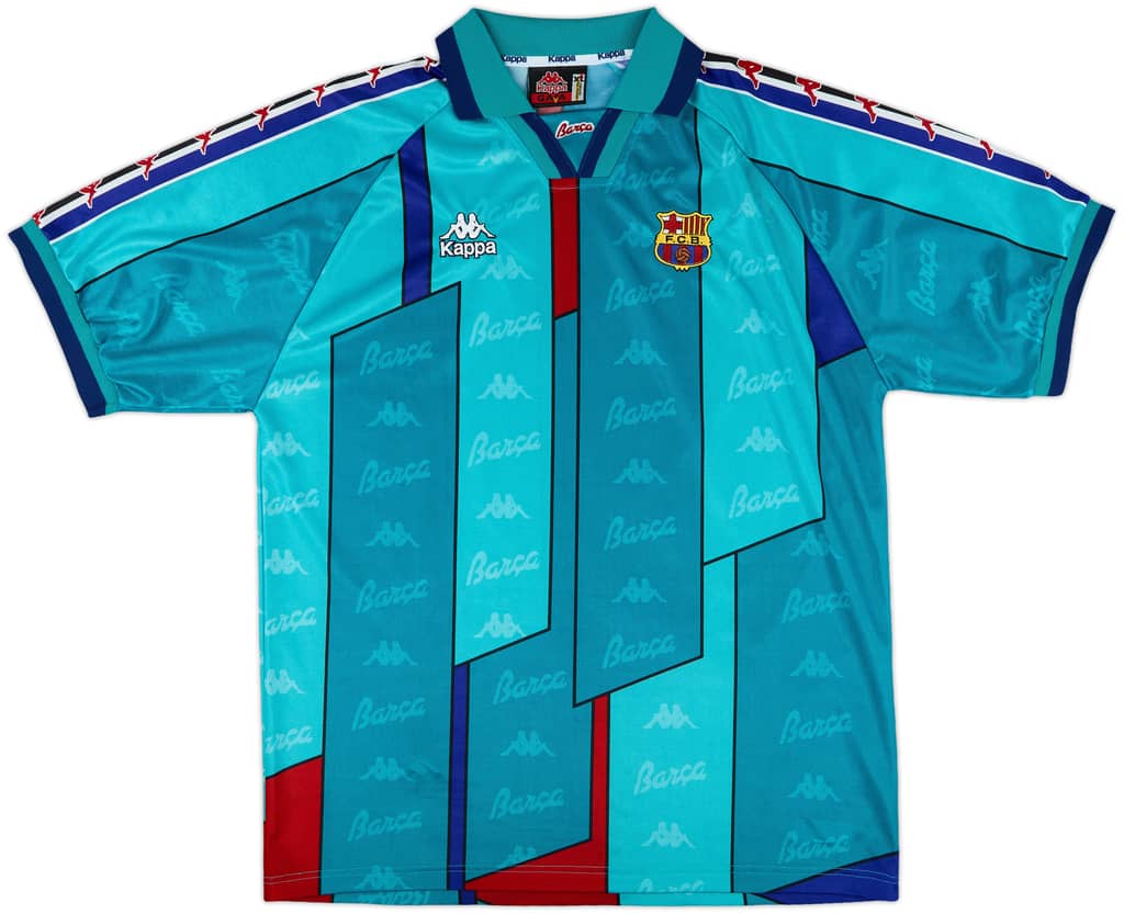 1995-97 Barcelona Away Shirt - 9/10 - (XL)
