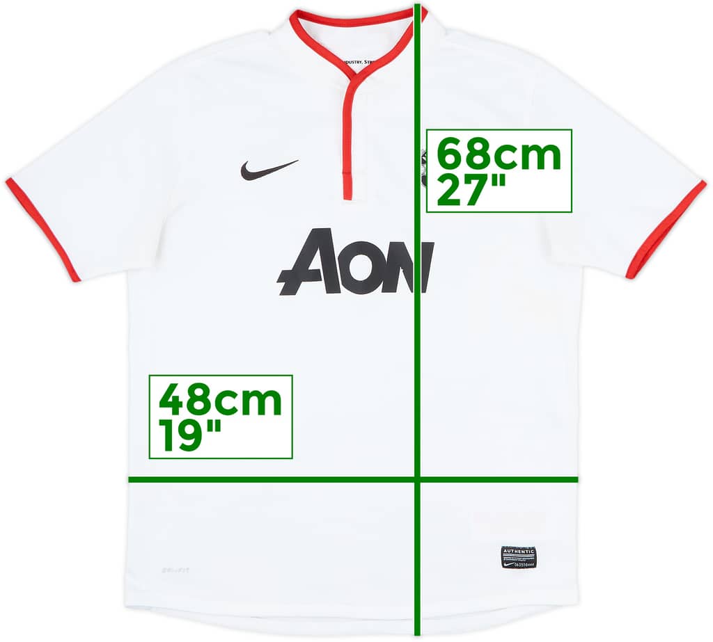 2012-14 Manchester United Away Shirt - 6/10 - (XL.Boys)