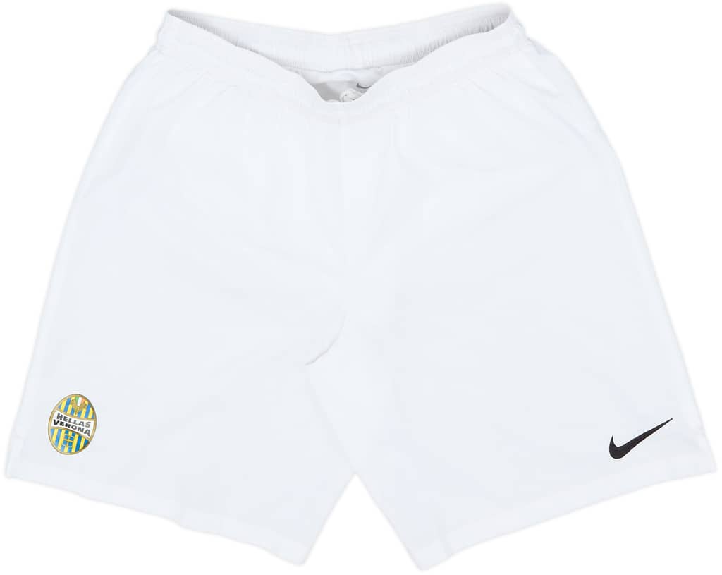 2017-18 Hellas Verona Home Shorts - 7/10 - (L)
