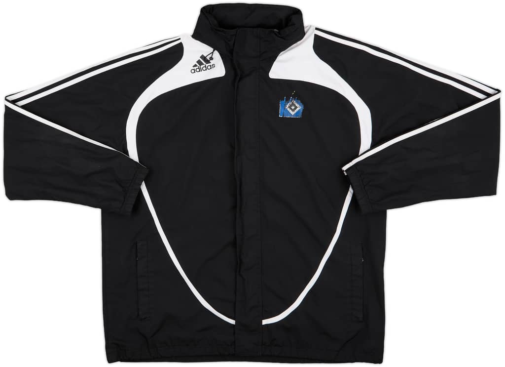 2008-09 Hamburg adidas Hooded Rain Jacket - 3/10 - (L/XL)