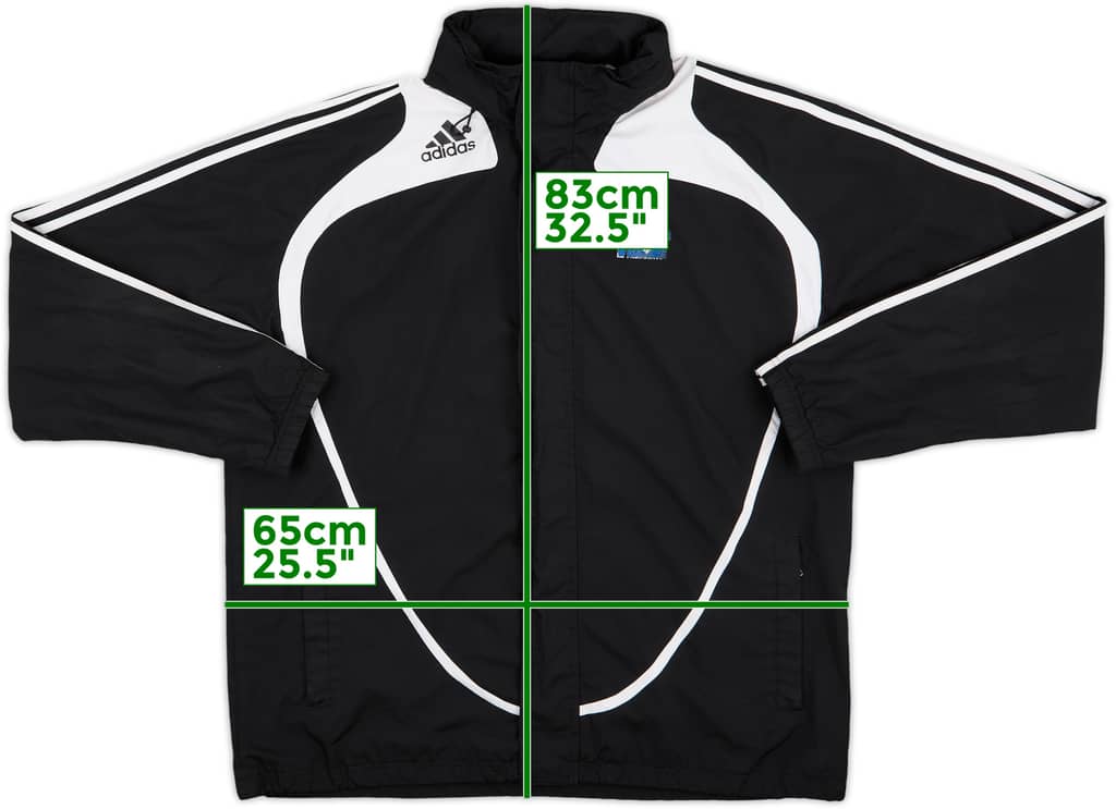 2008-09 Hamburg adidas Hooded Rain Jacket - 3/10 - (L/XL)