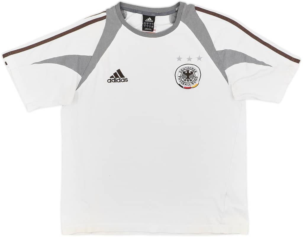 2003-04 Germany adidas Cotton Tee - 5/10 - (S)
