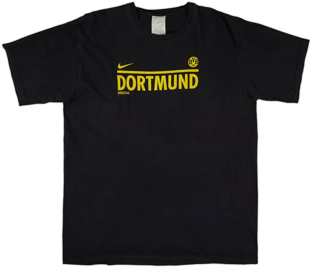 2000-01 Borussia Dortmund Nike Graphic Tee - 5/10 - (XL)