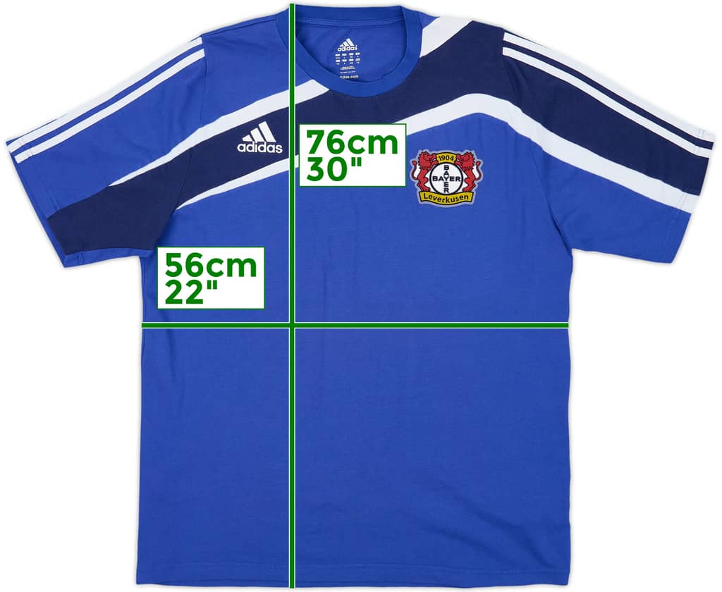 2009-10 Bayern Leverkusen adidas Training Shirt - 8/10 - (L/XL)