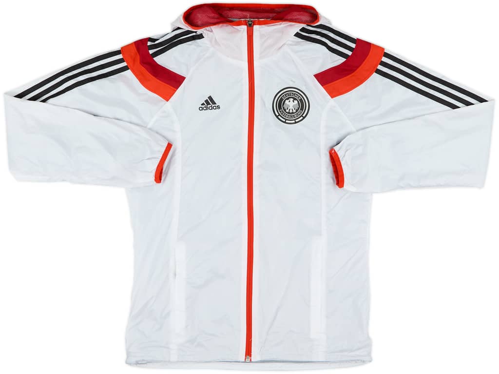 2013-14 Germany adidas Hooded Track Jacket - 9/10 - (M)