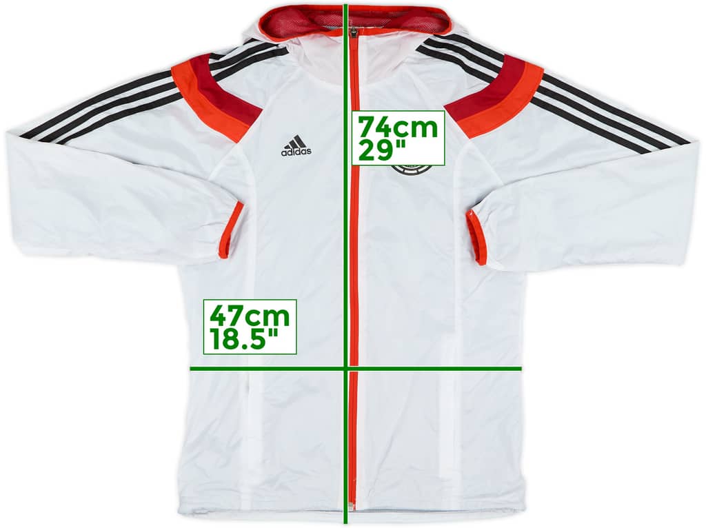 2013-14 Germany adidas Hooded Track Jacket - 9/10 - (M)