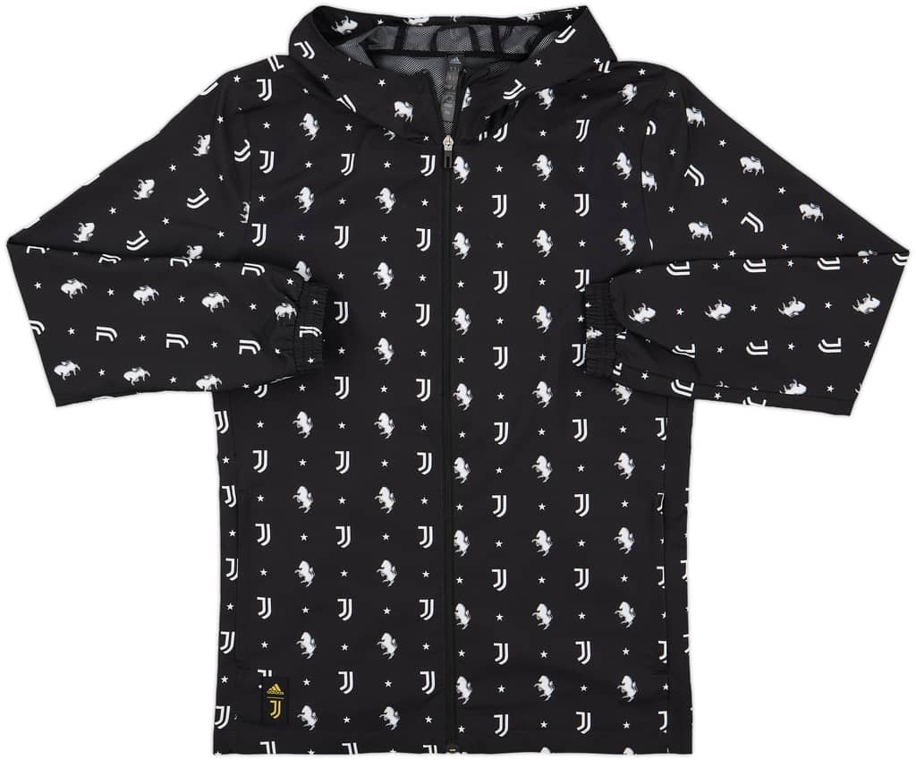 2022-23 Juventus adidas Hooded Track Jacket - 10/10 - (S)