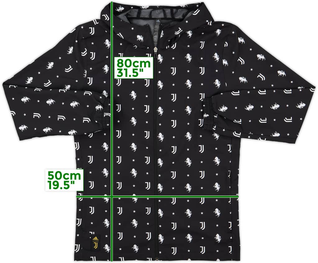 2022-23 Juventus adidas Hooded Track Jacket - 10/10 - (S)