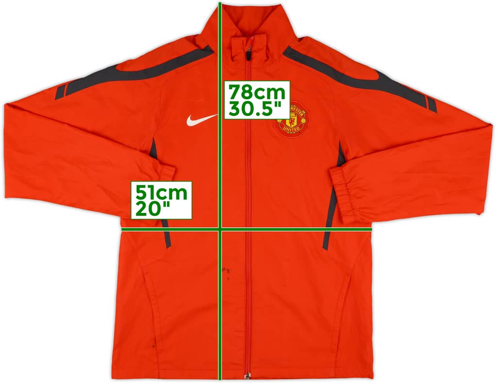 2011-12 Manchester United Nike Track Jacket - 6/10 - (S)