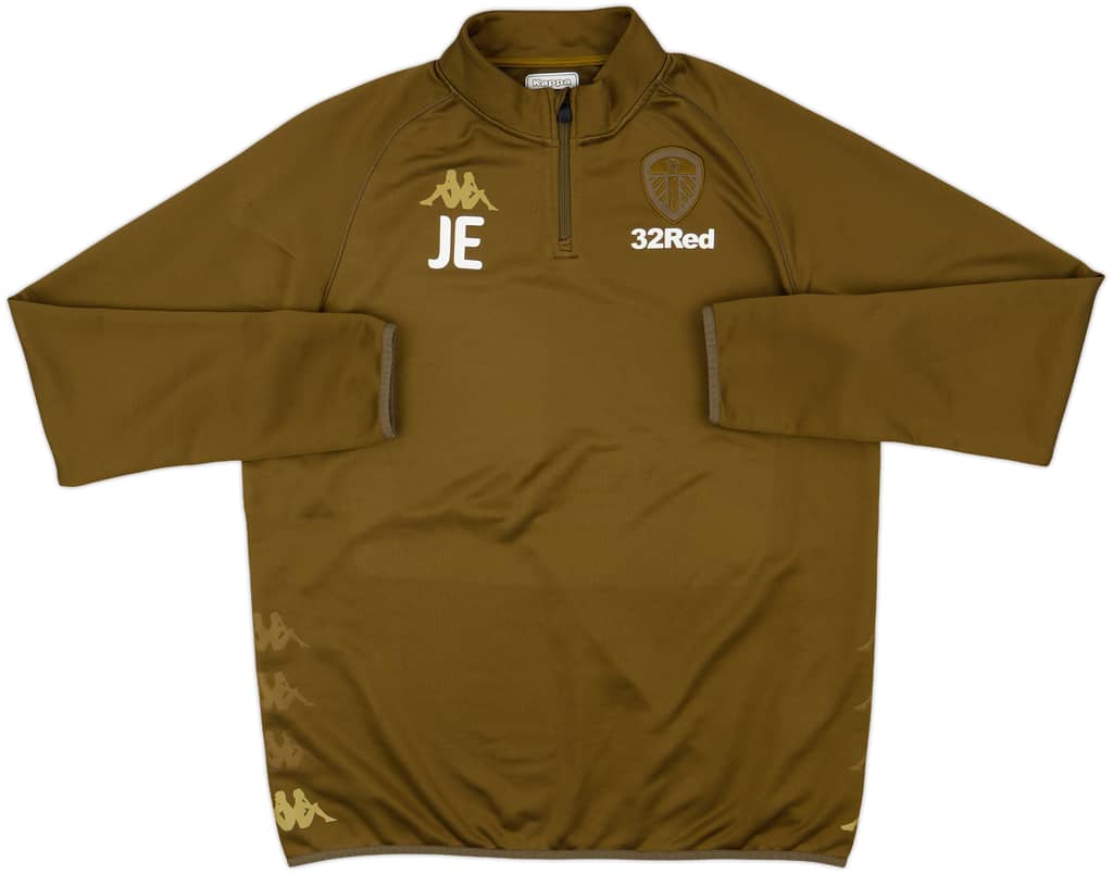 2018-19 Leeds Kappa Staff Issue 1/4 Zip Training Top JE - 9/10 - (XL)