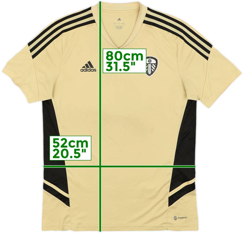 2022-23 Leeds adidas Training Shirt - 10/10 - (L)