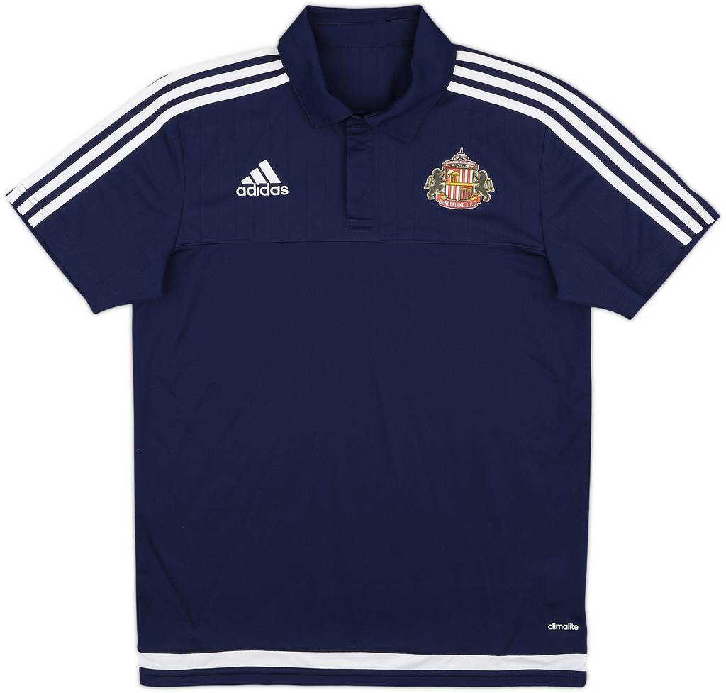 2015-16 Sunderland adidas Polo Shirt - 10/10 - (M)