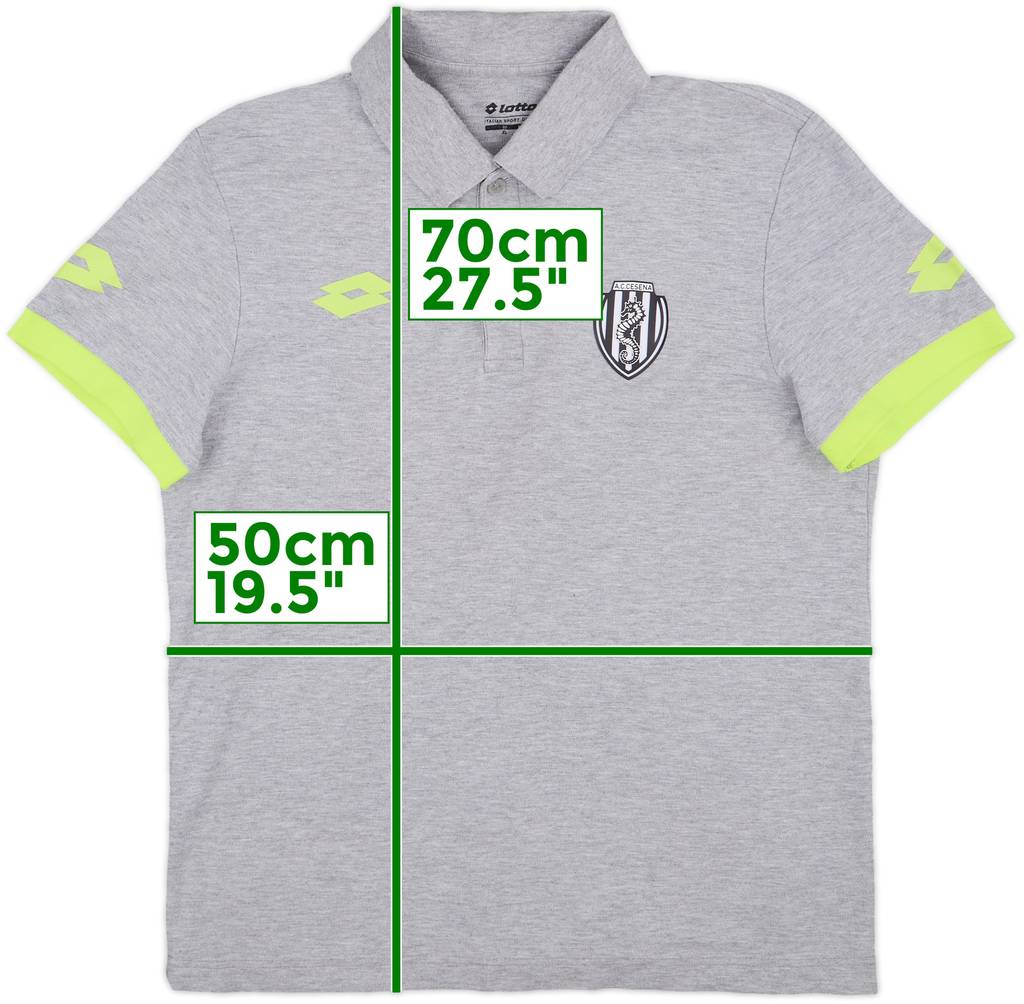 2013-14 Cesena Lotto Polo Shirt - 9/10 - (XL)