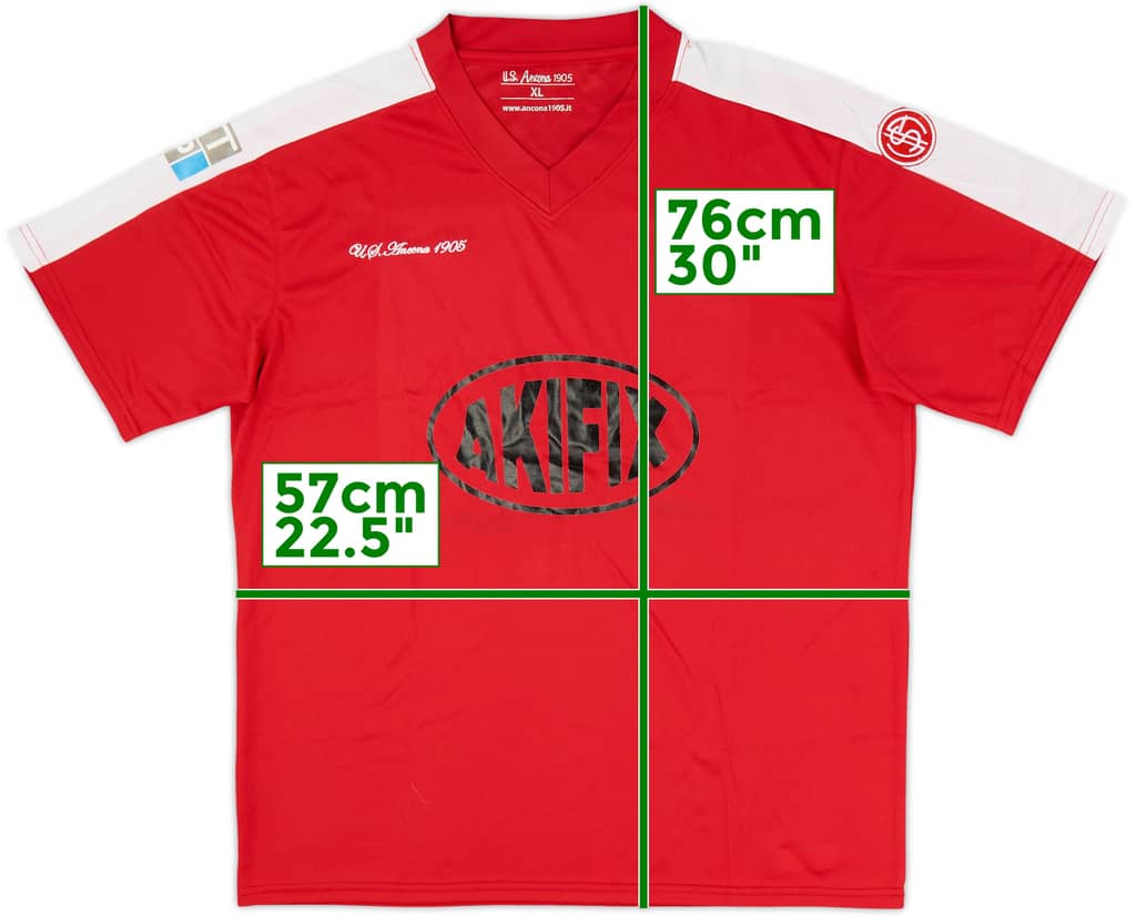 2013-14 Ancona Training Shirt - 10/10 - (XL)