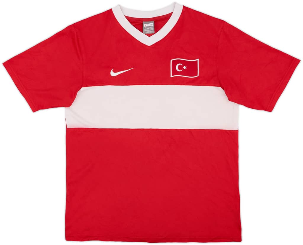 2008-10 Turkey Basic Home Shirt - 8/10 - (M)