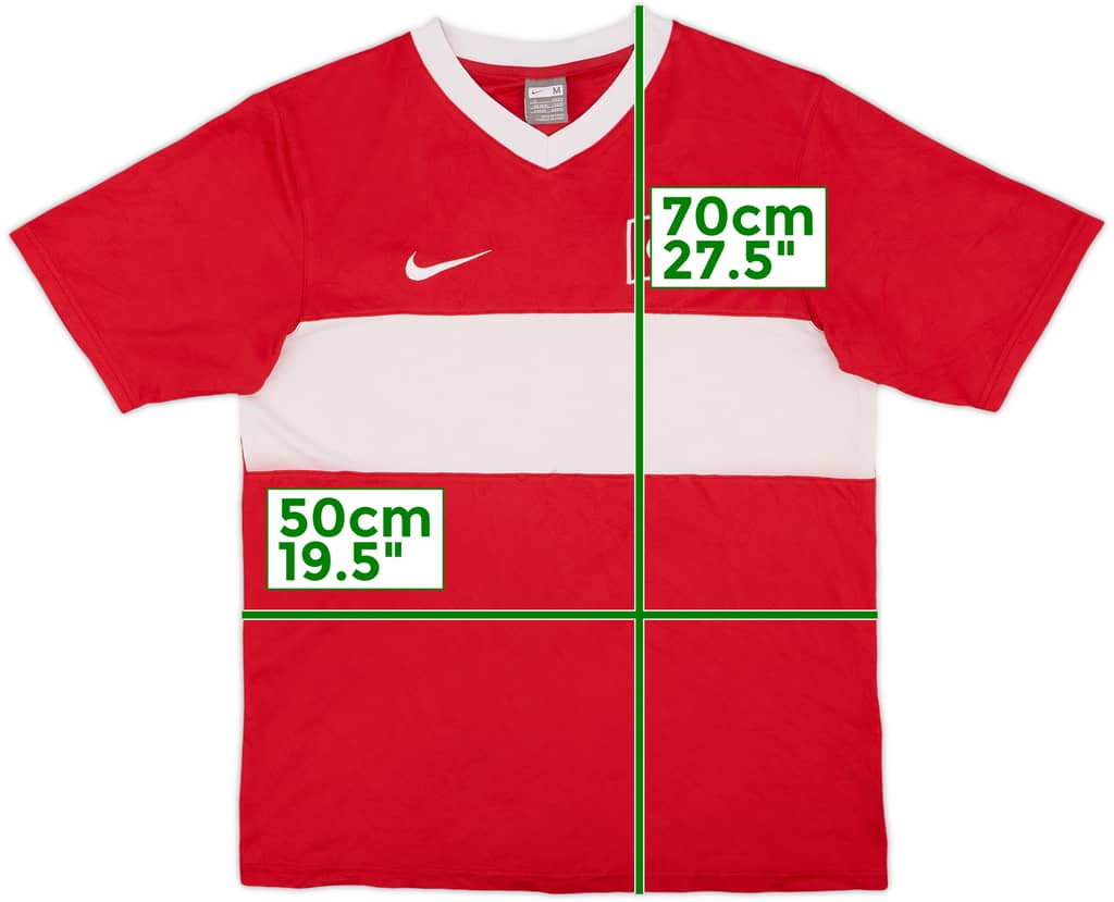 2008-10 Turkey Basic Home Shirt - 8/10 - (M)