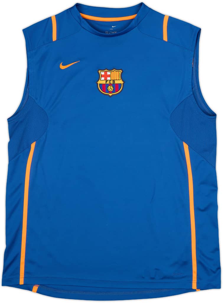 2006-07 Barcelona Nike Training Vest - 8/10 - (L)