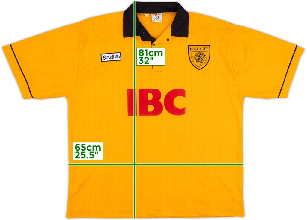 1995-97 Hull City Home Shirt - 9/10 - (XXL)