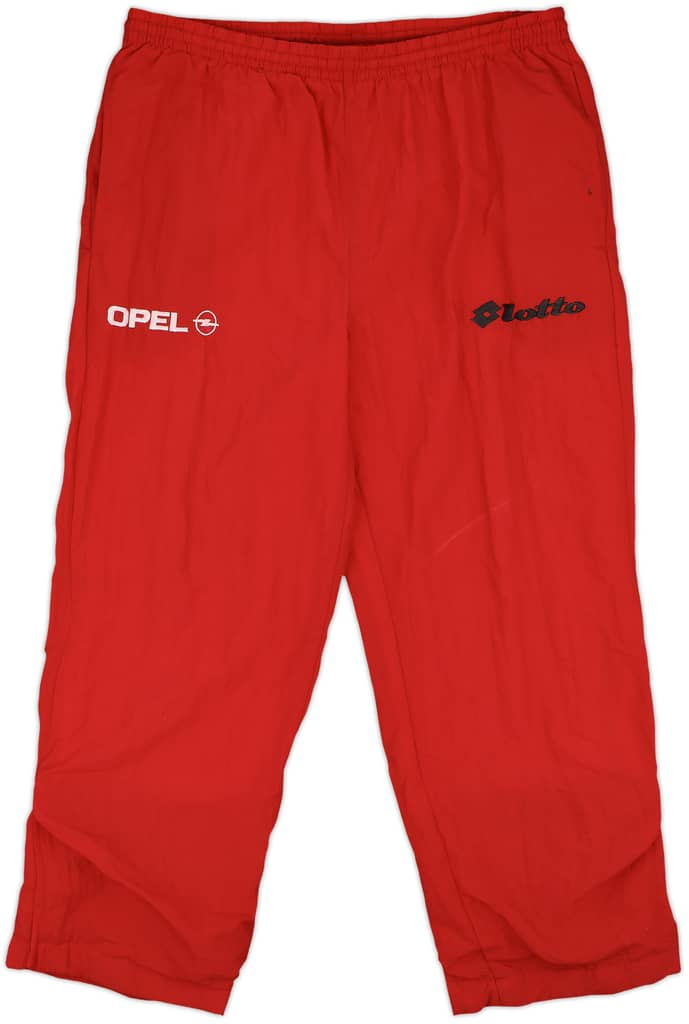 1997-98 AC Milan Lotto Track Pants/Bottoms - 4/10 - (L)