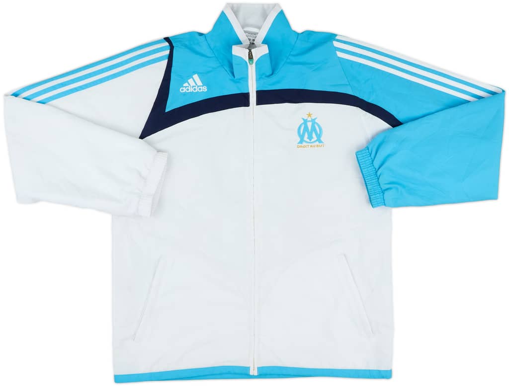 2007-08 Marseille adidas Track Jacket - 5/10 - (M/L)