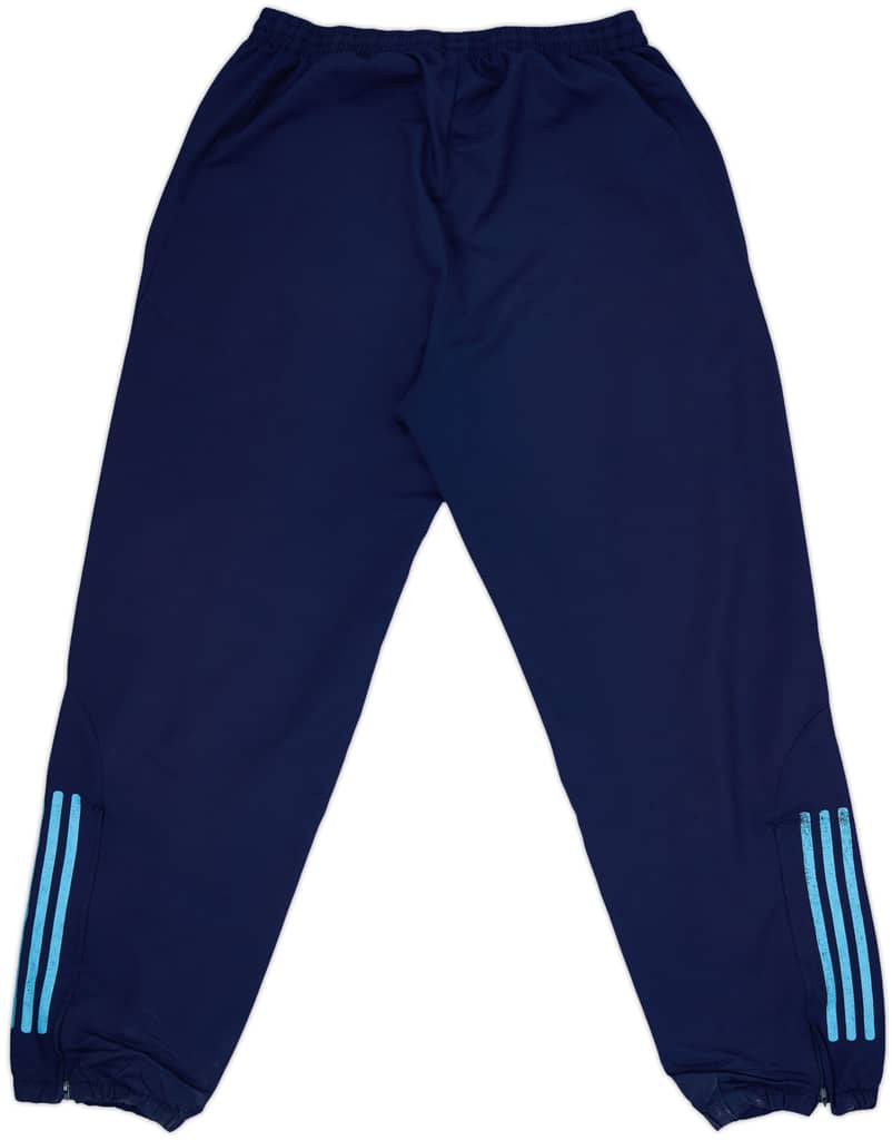 2002-03 Olympique Marseille adidas Track Pants/Bottoms - 9/10 - (XL)