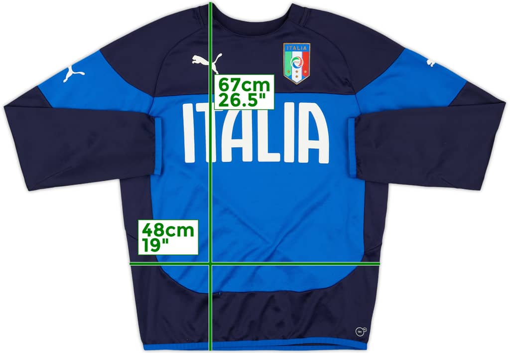 2014-15 Italy Puma Sweat Top - 8/10 - (S)