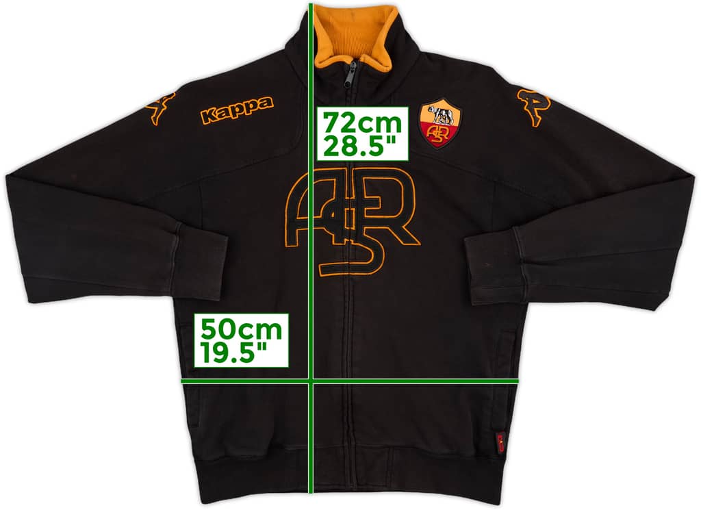 2011-12 Roma Kappa Track Jacket - 6/10 - (M)