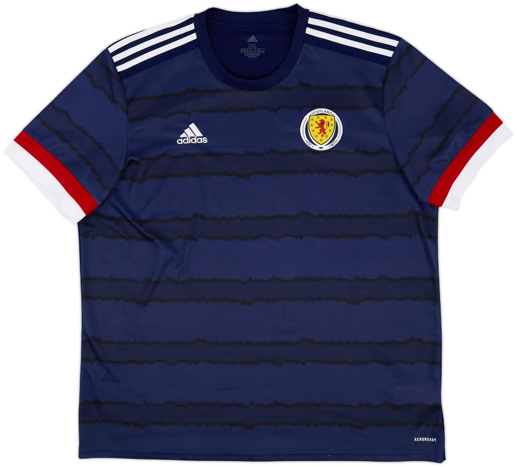 2020-22 Scotland Home Shirt - 9/10 - (XXL)
