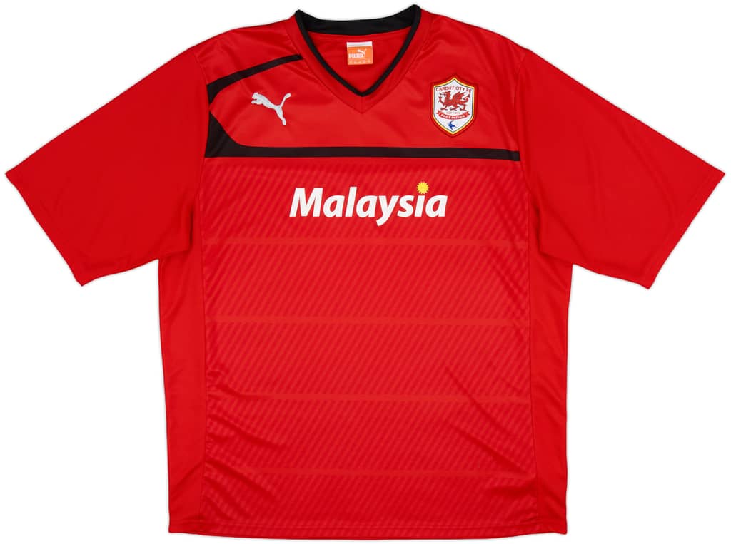 2012-13 Cardiff Home Shirt - 7/10 - (XXL)