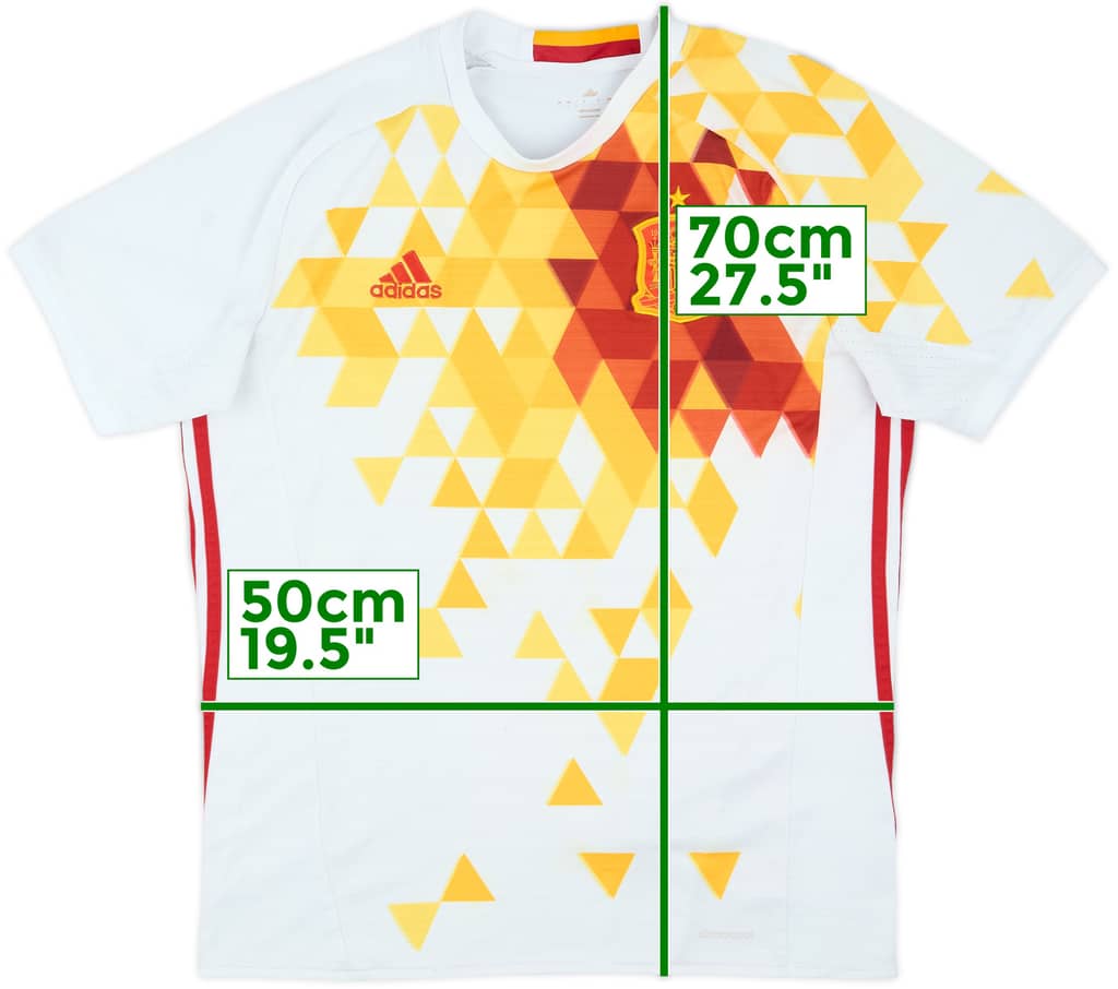 2016-17 Spain Away Shirt - 7/10 - (L)