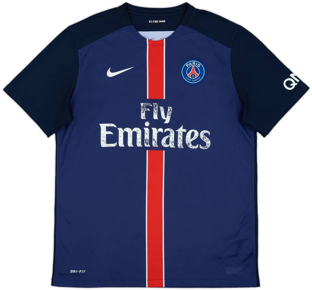 2015-16 Paris Saint-Germain Home Shirt - 5/10 - (L)