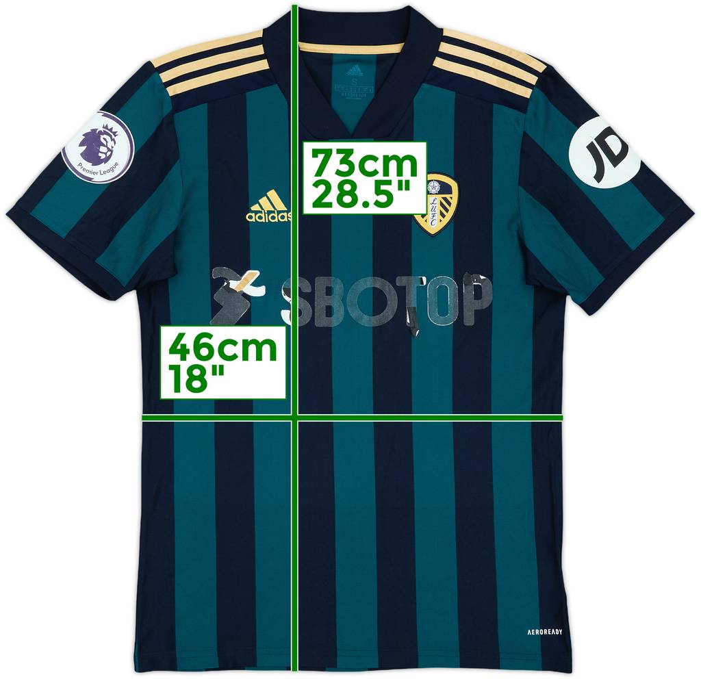 2020-21 Leeds United Away Shirt - 4/10 - (S)