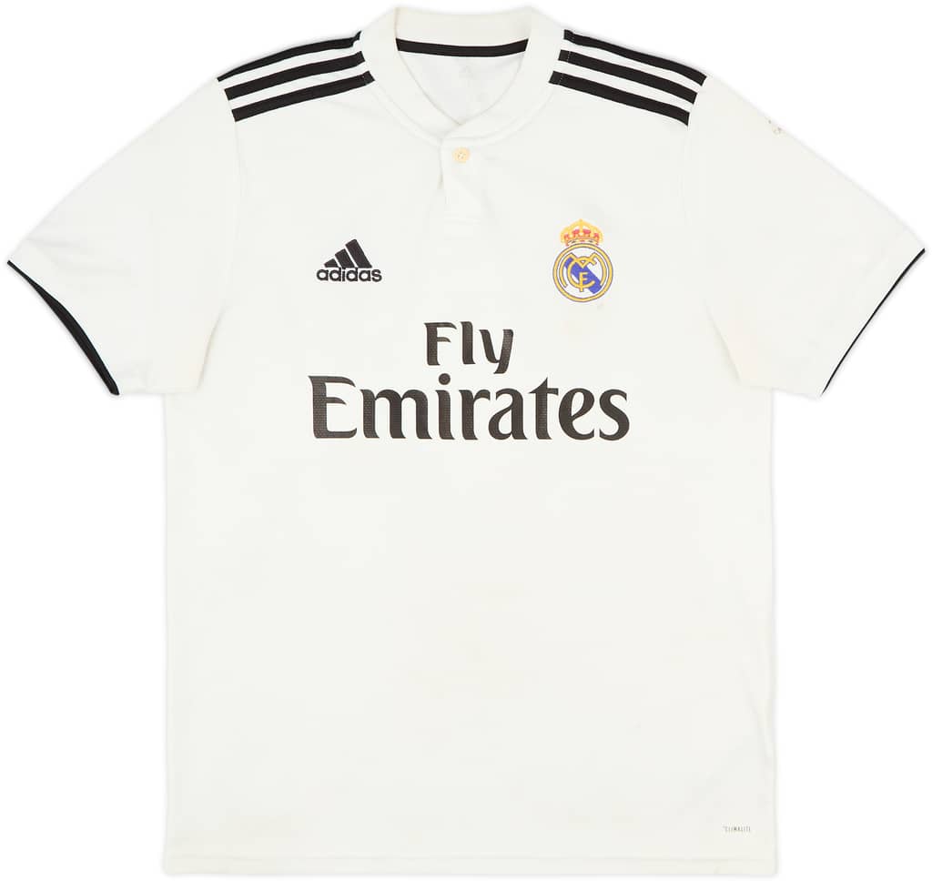2018-19 Real Madrid Home Shirt - 5/10 - (M)