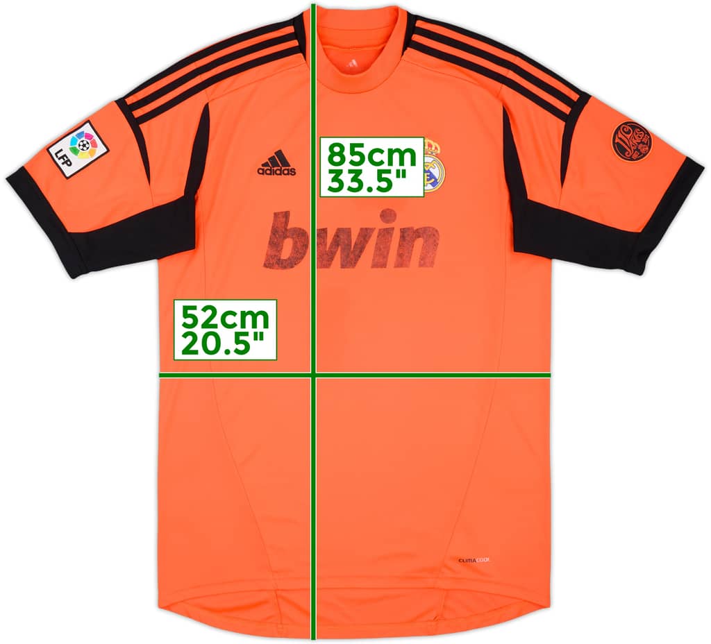 2012-13 Real Madrid GK S/S Shirt - 5/10 - (L)