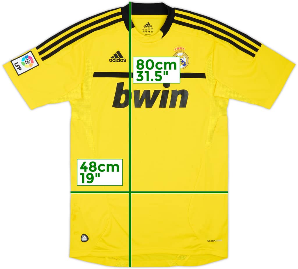 2011-12 Real Madrid GK S/S Shirt - 5/10 - (S)