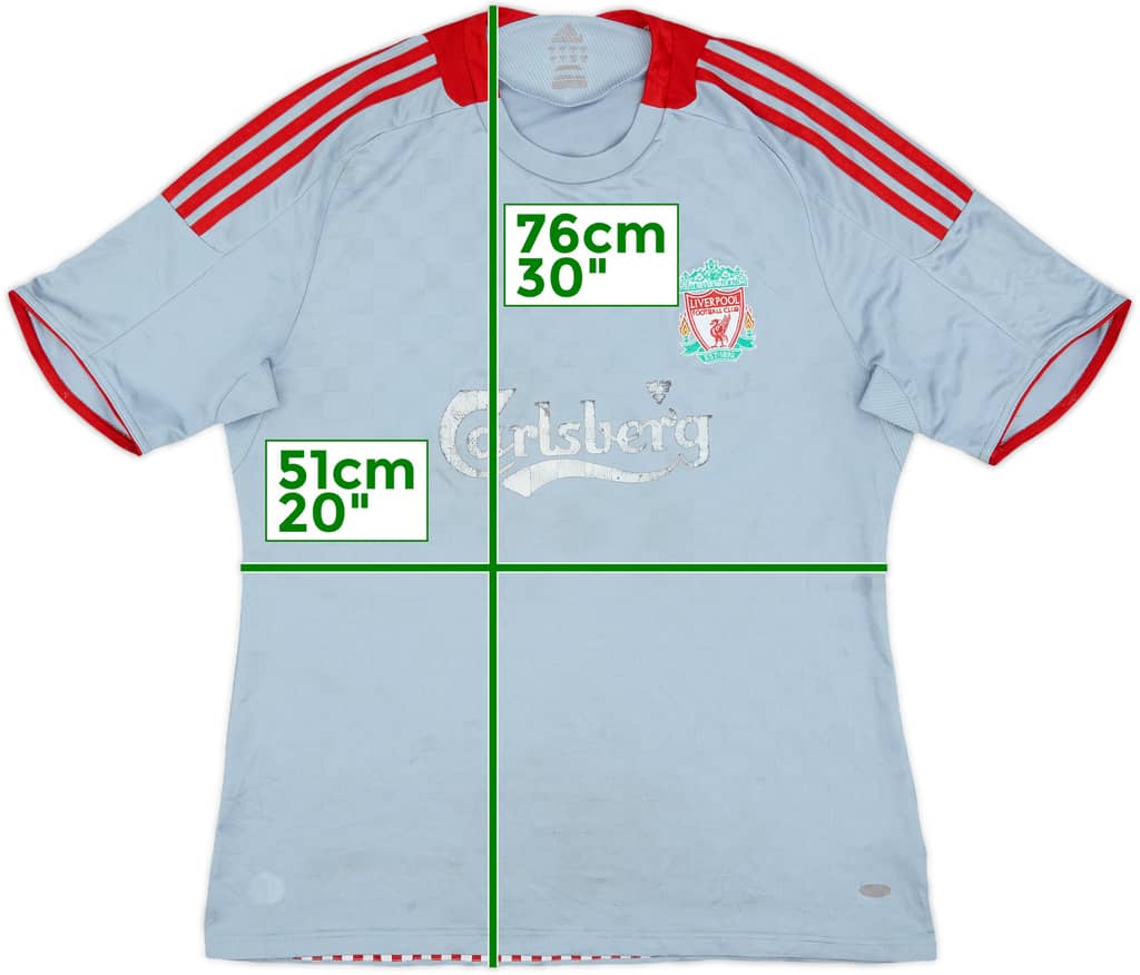 2008-09 Liverpool Away Shirt - 4/10 - (L)