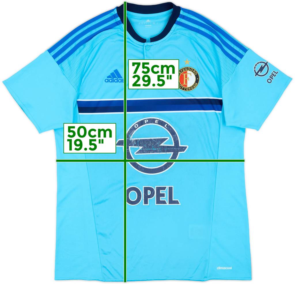 2016-17 Feyenoord Away Shirt - 5/10 - (M)